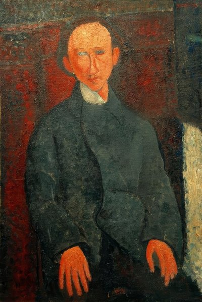 Pinchus Krémègne by Amedeo Modigliani